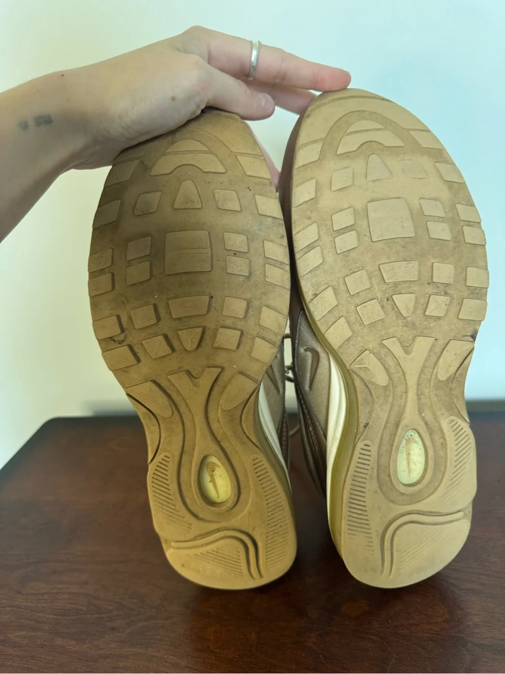 Nike Air Max 97 Ultra '17 Metallic Bronze Sneakers Women’s Size 9.5